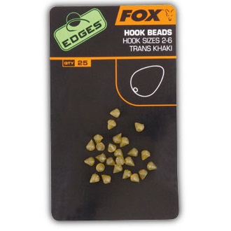 Буферный стопор "FOX EDGES" "Hook Beads" hook sizes 7-10 (уп. 25 шт.) CAC482