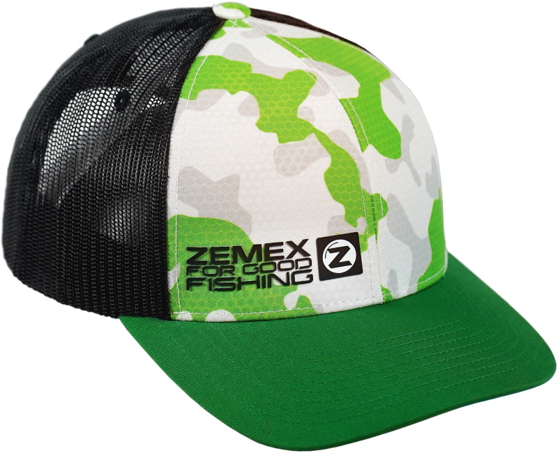 Бейсболка "ZEMEX" "6606" Light Green Camo