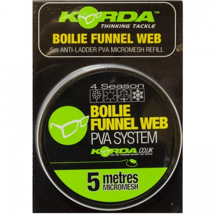 Сетка запасная "KORDA" "PVA Boilie Funnel Web Micromesh" 5.0 м. KBMR5