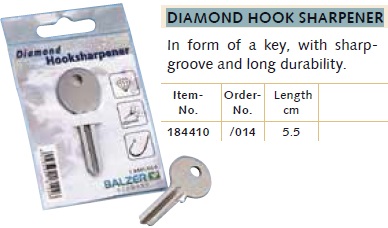 Точило для крючков "BALZER" "Diamond Hook Sharpener" 18441 014