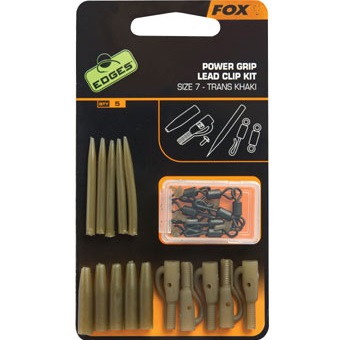 Набор клипс "FOX EDGES" "Power Grip Lead Clip Kit" (уп. 5 шт.) CAC638